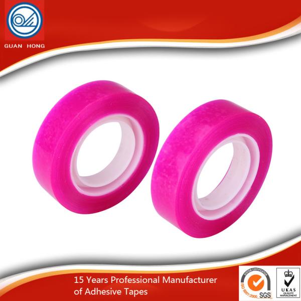 Acrylic Glue company logo BOPP Stationery Tape for office paper sealing