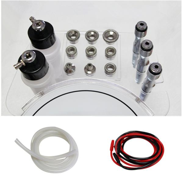 Ultrasonic Skin Rejuvenation Jet peel Oxygen Facial Whitening Machine No Turgescence Caused