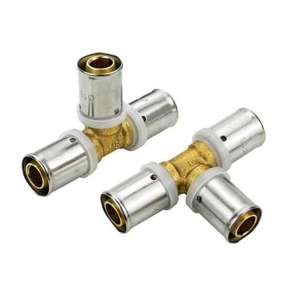 High Quality Aluminum Pipe Fitting Plumbing Under Floor Heating Fitting Pex Al Pex Fitting