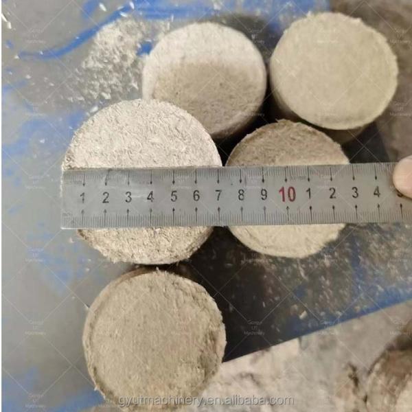 70 mm 200 kg/h Máquina de prensagem de pistão de madeira hidráulica de biomassa para fabricação