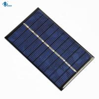 panneau solaire transparent de résine époxyde de 5V 0.6W pour de poly panneaux solaires bifacial de rendement élevé de MP3 ZW-9055-5V