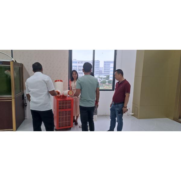 Powder Coating Outdoor Portable Air Conditioner Compact Air Conditioner For Outdoor Events