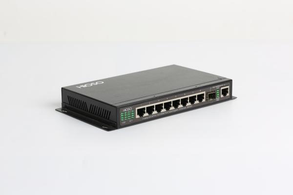 8 100M RJ45 PoE Ports + 2 1000M SFP Ports PoE Network Switch