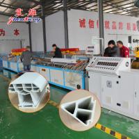 Customizable Plastic Profile Production Line Smooth Door Profile Extrusion 37KW