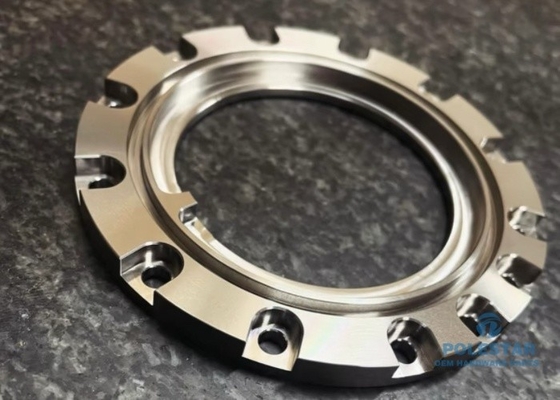 316L Anti huellas dactilares Partes de mecanizado de acero inoxidable Tratamiento de la superficie con electroplataje