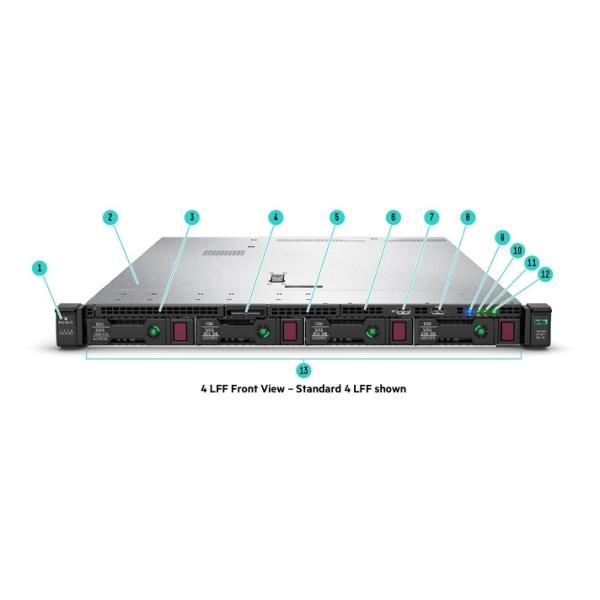 HPE ProLiant DL360 Gen10 1U Rack Server with Intel Xeon Scalable