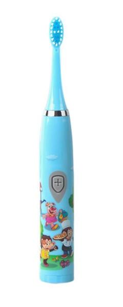 Blue Rechargeable Kids Toothbrush Sustainable Electric Toothbrush With Size Is 5.5*19.5*3cm And Weight Is 41 Gram