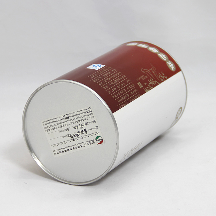 Recyclable влагостойкие бумажные составные чонсервные банкы для питания пудрят/продуктов здравоохранения