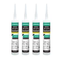 Vedador acrílico de cura universal do silicone transparente para a calafetagem