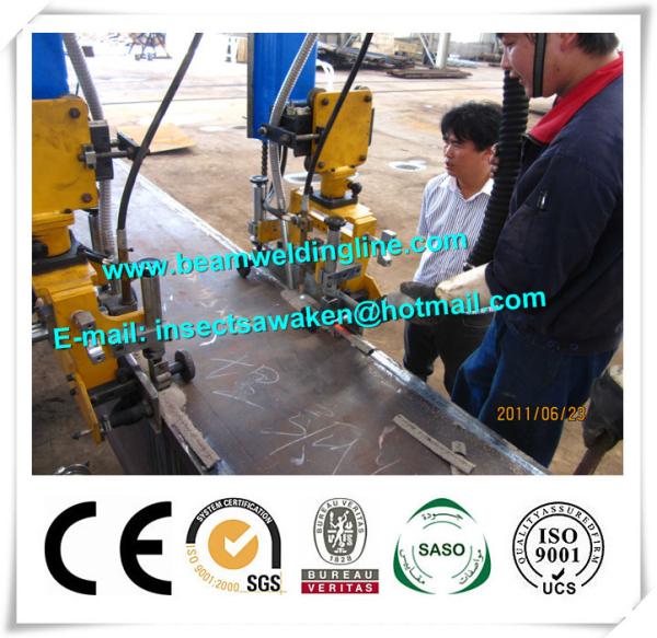 LF Series H Beam Production Line , Cantilever Submerged Arc Welding Machine