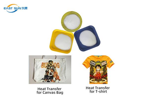 A impressora Soft Hot Melt da camisa DTF de T pulveriza o poliuretano branco Tpu