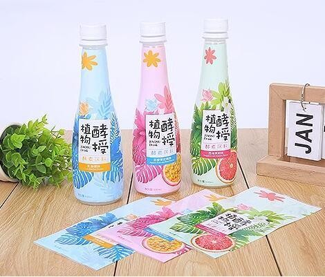 Customized PET or PVC Drinking Bottle Shrink Label with Printing and Competitive