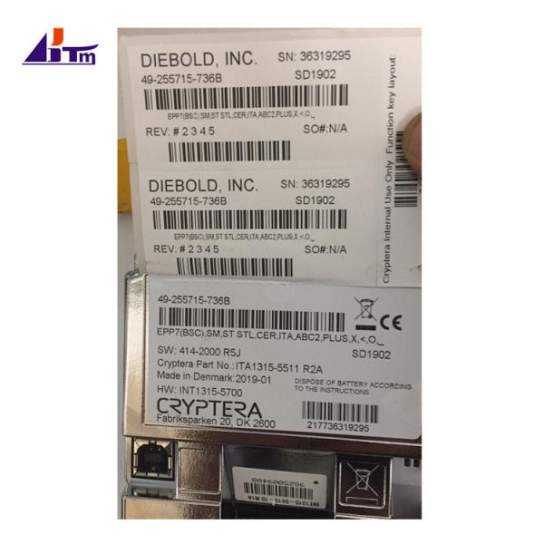 49255715736B Diebold Pequeno EPP7 teclado ATM Partes de máquinas