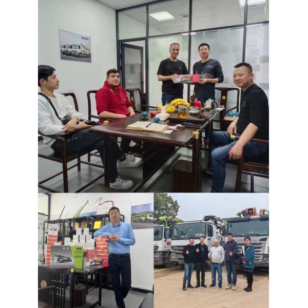 Двигательный кран с пятирубками, используемый мобильный кран 80 тонн, грузовик кран ISO9001 2017