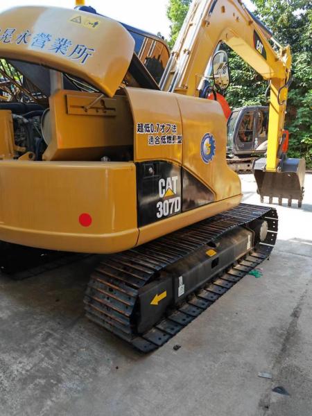 Excavatrice d'occasion CAT 307D, 90% neuve, peinture d'origine, moteur d'origine