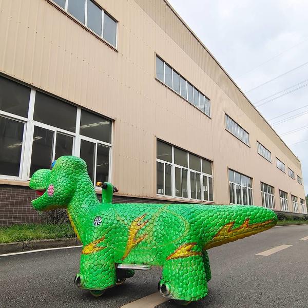 Electric Remote Control Dinosaur Ride On Animatronic Dinosaur Ride for Kids