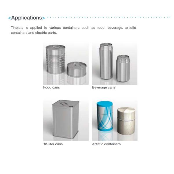 TINPLATE для консервных банок еды полудил стальной Tinplate SPTE TFS заварки ширины ASTM 660-1000mm