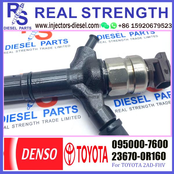 Injecteur de carburant commun de rail 095000-6900 095000-7240 095000-7250 095000-7600 pour les Toyo-ventres Rav4