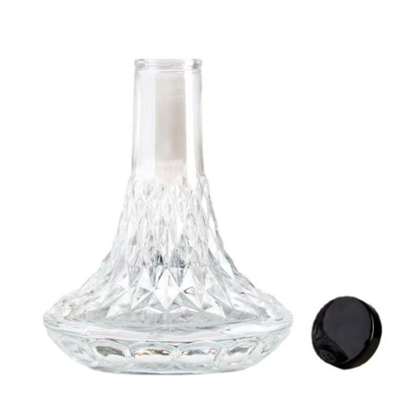 Healthy Lead-free Glass Empty Glass Liquor Bottle 375ml 500ml 750ml with Lead-free Glass