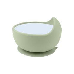Custom BPA Free Baby Food Bowl Set , Food Grade Suction Baby Silicone Bowl