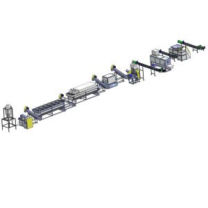 PP PE Film Washing Line | Plastic Film Recycling Washing Plant Manufacturer 1000-1500 kg per hour