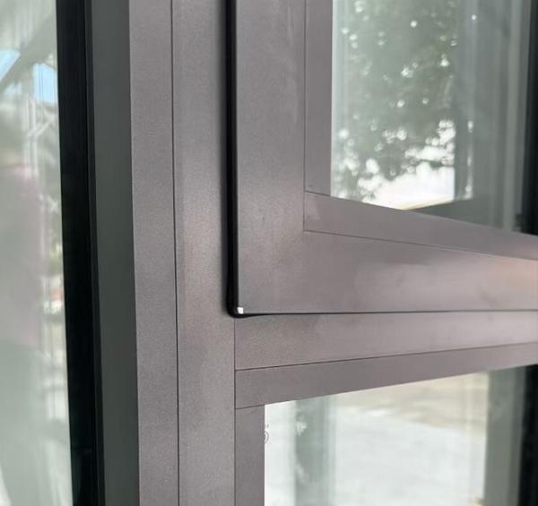 Waterproof Aluminum Swing Window Laminated Glass Window Swings Open