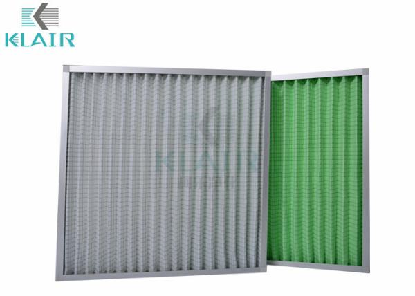 Pleated Disposable Air Filters Primary Efficiency With Expanded Mesh