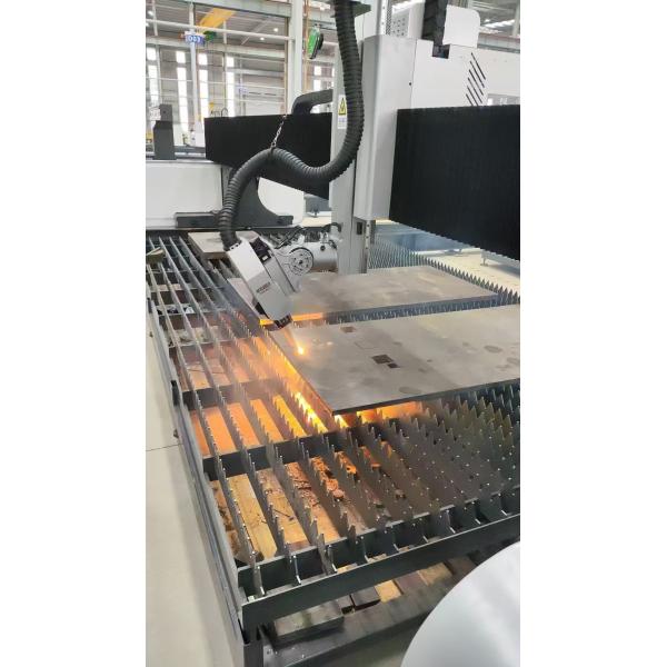 Steel Structure 12000Watt 20KW Large Format Gantry Beveling Laser Cutting Machine 12kw 30kw