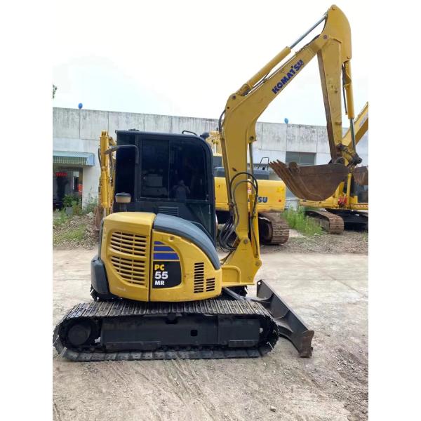 Excavadora usada de 1,5 t Venda de segunda mão PC55 Komatsu Earth Mini Excavator