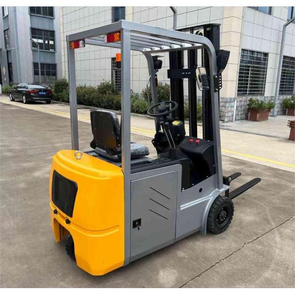 2000kg 4409lb 4500mm 3 wheel electric forklift with 3 Stages Mast for outdoor or indoor use