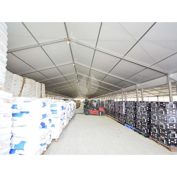 White Waterproof Industrial Aluminum Frame Tent For Storage Warehouse