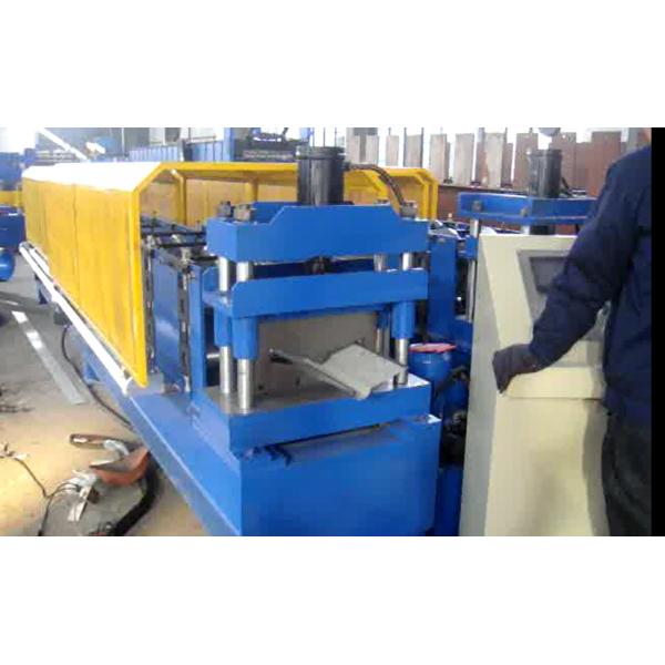 Automatic IBR / Corrugated Ridge Cap Roll Forming Machine with PLC control