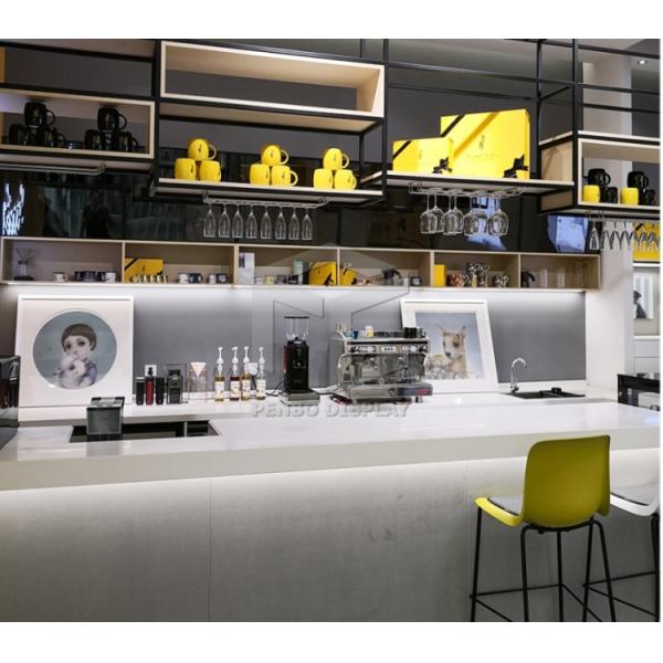 Laminate Coffee Shop Counter Display