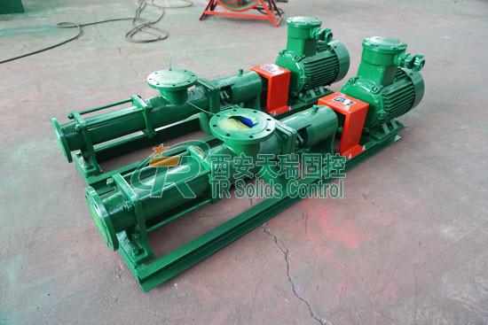 TRG20A-055 Bomba de tornillo 20m3/H Flujo y 5.5kw de potencia para operaciones de perforación