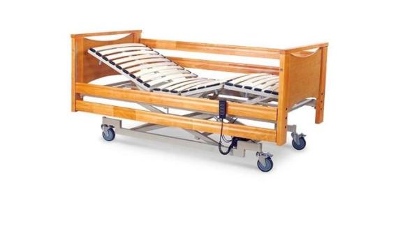 Rehabilitation Therapy Hospital Style Single Bed , Three Function Hydraulic Hospital Bed