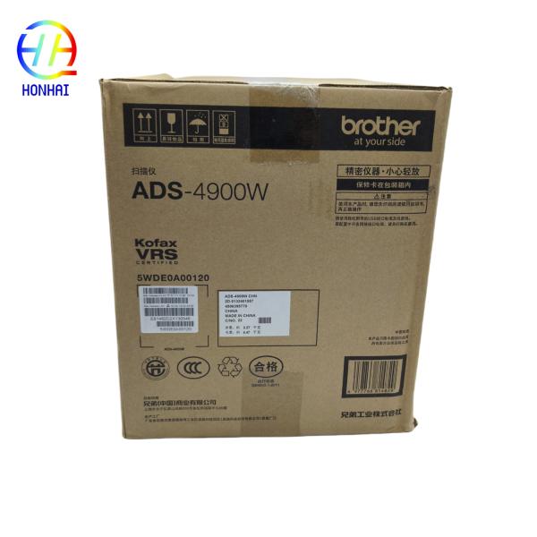 Escáner de escritorio profesional Brother ADS-4900W con velocidades de escaneo rápidas, dúplex, inalámbrico y pantalla táctil grande