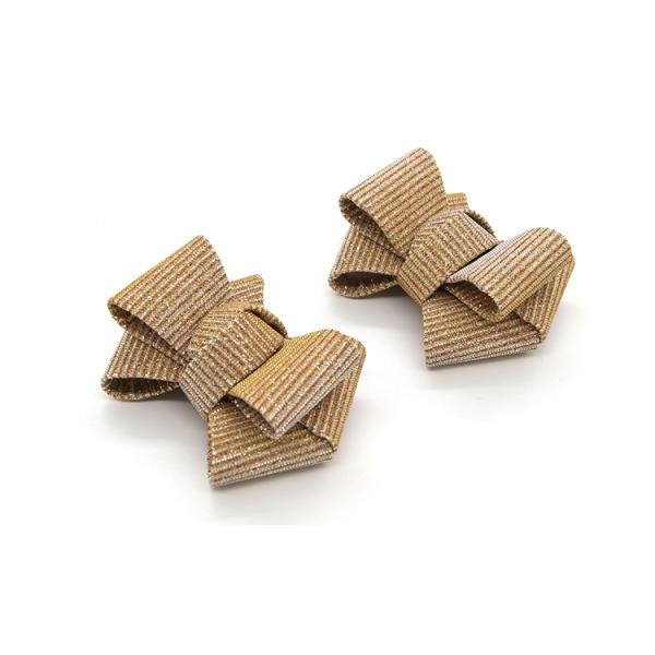 Europe / America Style Decorative Shoe Clips Special Cloth Material