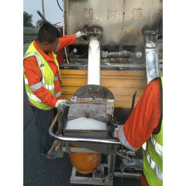 Durable Thermoplastic Road Marking Paint with Highly Reflective Glass Beads for White and Yellow Traffic Safety Solutions