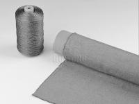 Fabrique en fibres métalliques pures personnalisable Longueur textile technique personnalisable