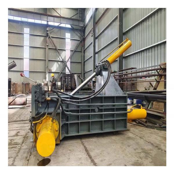 Machine Weight 5000kg Waste Metal Baler Aluminum Cans Scrap Metal Press Baler Machine