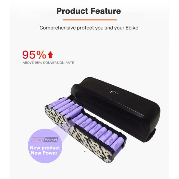 1000w 8ah 48v Triangle Battery For Power EBike Lightweight