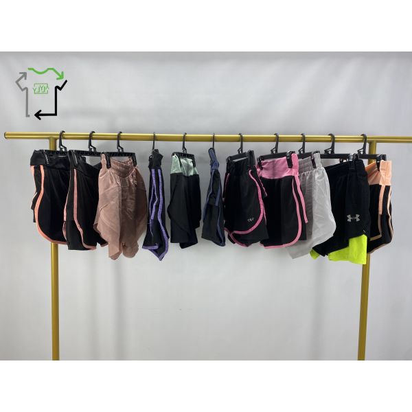 Men Women Fashion Used Trousers Second Hand Winter Sports Yoga Shorts Loose Fit