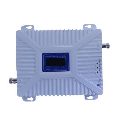 Impulsionador do sinal do telefone celular da faixa do amplificador 2G/3G/4G do poder superior 70db do preço de fábrica do impulsionador 900/1800/2100mhz do sinal tri