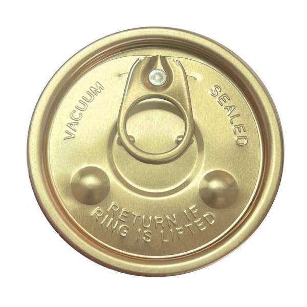 OEM Couvercles en fer blanc, couvercles étanches à l' air en aluminium pour emballage de café