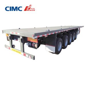 Flatbed Container Semi Trailer