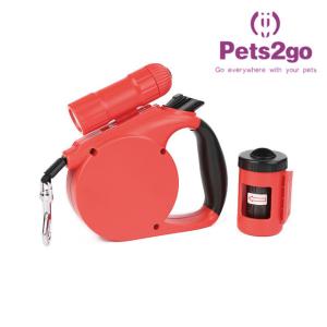 Trela retrátil do animal de estimação da ligação retrátil plástica material do c