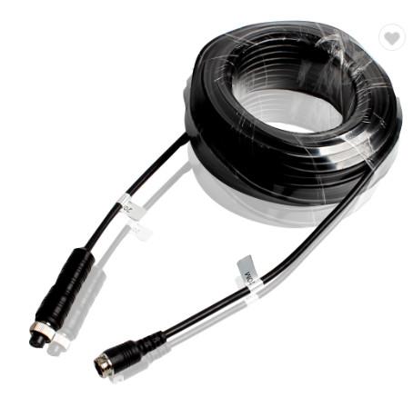 Male To Female Car Rear View Camera Extension Video Cable