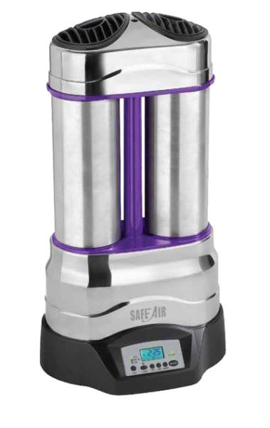 air purifier sterilizer destroys viruses and germs to protect baby and families
