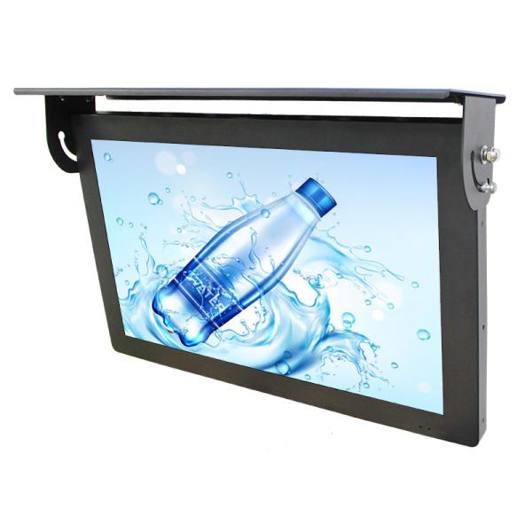 21.5'' Ceiling Mount LCD Bus Digital Signage With 4G Connectivity And 2G 32G RAM Memory Anti-shock and Anti-breakage Taxi Display Player