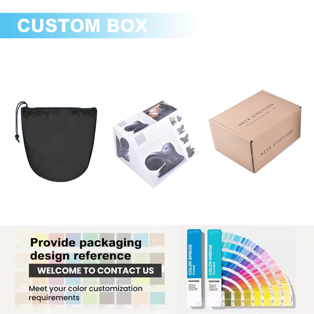 EVA Material Neck Stretcher Cervical Traction Device with Customized Color and CE ROHS Certification for Neck Pain Relief